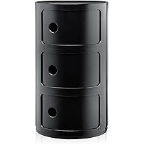 【正規品】Kartell ブラック　カルテル コンポニビリ 3段　キャビネット 楽天市場】【Kartell カルテル 正規販売店】収納 チェスト